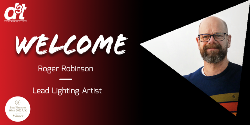Welcome to d3t, Roger Robinson